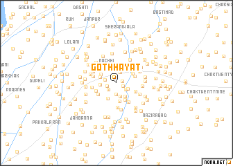 map of Goth Hayat