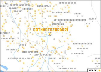 map of Goth Hoto Zardāri