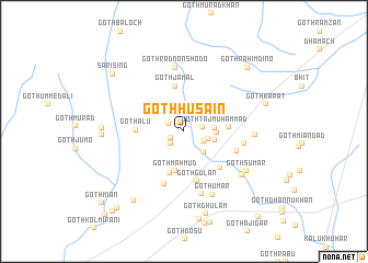 map of Goth Husain