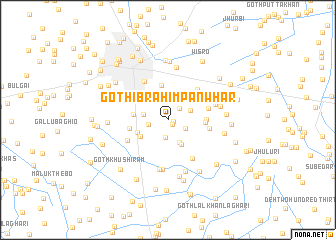 map of Goth Ibrāhīm Panwhar