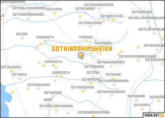 map of Goth Ibrāhim Sheikh