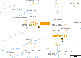 map of Goth Ibrāhim