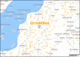 map of Goth Ibrāhīm