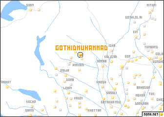 map of Goth Īd Muhammad