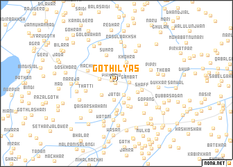 map of Goth Ilyās