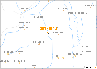 map of Goth Ïsaj