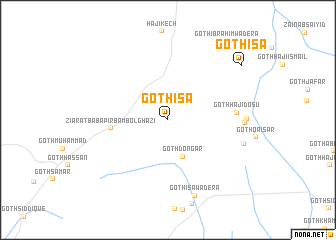 map of Goth Īsa