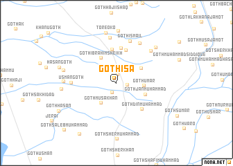 map of Goth Īsa