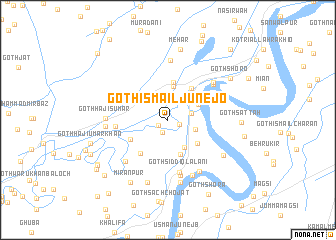 map of Goth Ismāīl Junejo