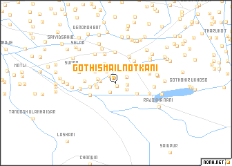 map of Goth Ismāīl Notkāni