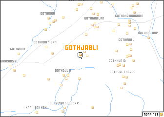 map of Goth Jabli