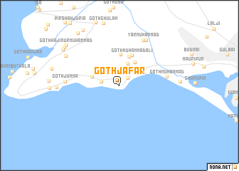 map of Goth Jāfar