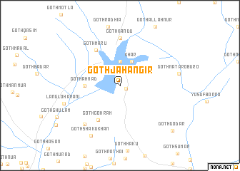 map of Goth Jahāngir