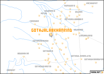 map of Goth Jalab Khān Rind
