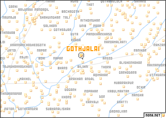 map of Goth JalāI