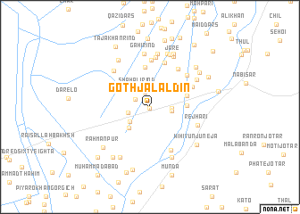 map of Goth Jalāl Dīn