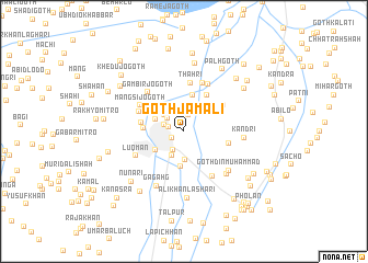 map of Goth Jamāli