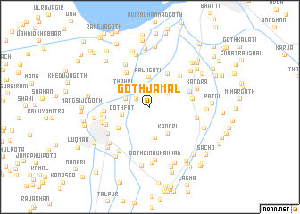 map of Goth Jamāl