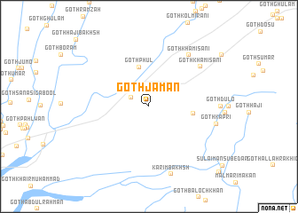 map of Goth Jāman