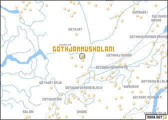 map of Goth Jammu Sholāni