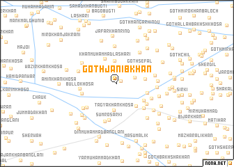 map of Goth Jānib Khān
