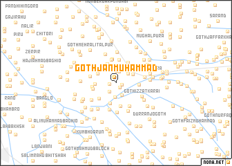 map of Goth Jān Muhammad