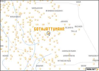 map of Goth Jattu Māhr