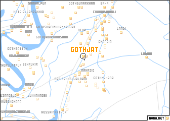 map of Goth Jāt