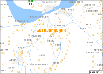 map of Goth Juma Dhar