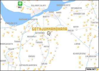 map of Goth Jumma Mohāna