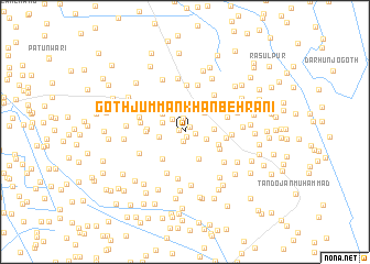 map of Goth Jumman Khān Behrāni