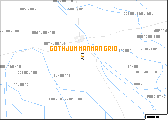 map of Goth Jumman Mangrio