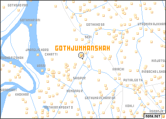 map of Goth Jumman Shāh