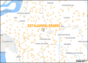 map of Goth Jummo Lashāri