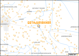 map of Goth Juria Khān