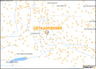 map of Goth Jurio Khān