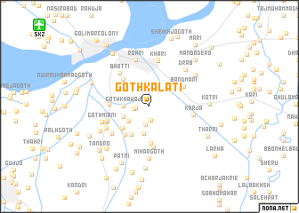 map of Goth Kalāti
