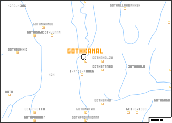 map of Goth Kamāl