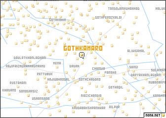 map of Goth Kāmāro
