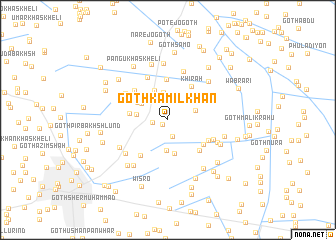 map of Goth Kāmil Khān