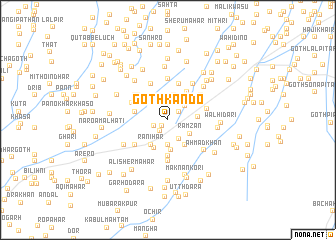 map of Goth Kando