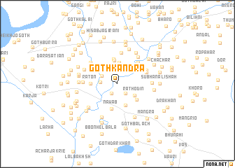 map of Goth Kandra