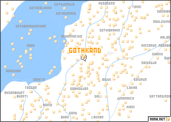 map of Goth Kand