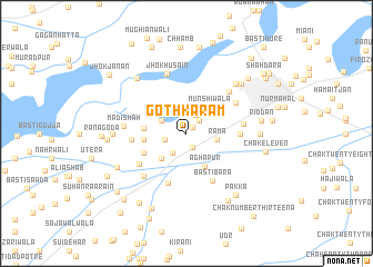 map of Goth Karam