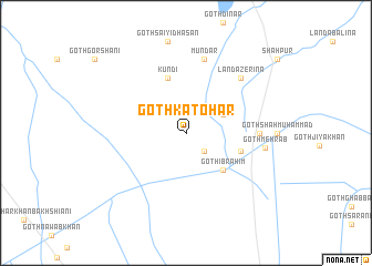 map of Goth Katohar