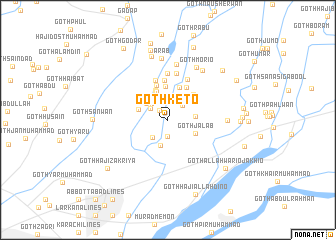 map of Goth Keto