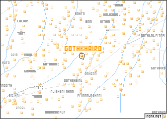 map of Goth Khairo