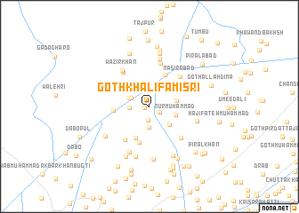 map of Goth Khalifa Misri