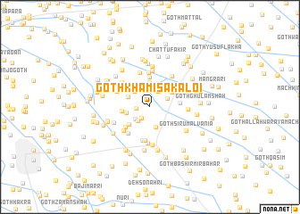 map of Goth Khamīsa Kaloi