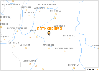 map of Goth Khamīsa